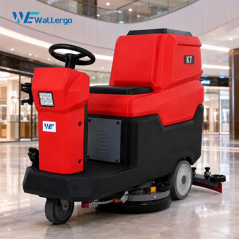 Factory Customized Ride on Floor Scrubber Smart Automatic Scrubber Machine for