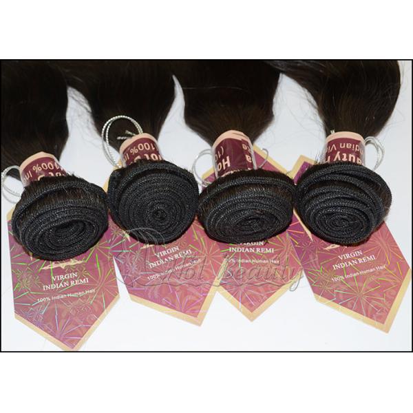 Remy 100G Indian Virgin Human Hair Extensions Body Wave Natural Black