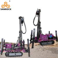 Portable Water Well Drilling Rigs Hydraulic Bore hole 260m Deep Well Drilling Equipment