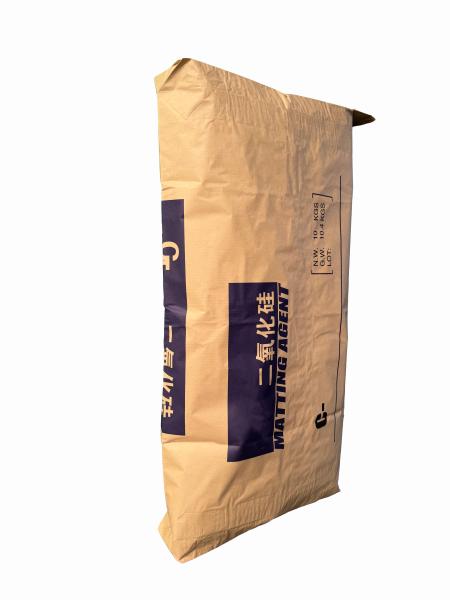 Biodegradable Kraft Paper Valve Bags with Customizable Sizes for Dust-Free Automated Filling