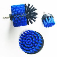 3pcs Bathroom Floor Electric Drill Cleaning Brush Plastic Handle