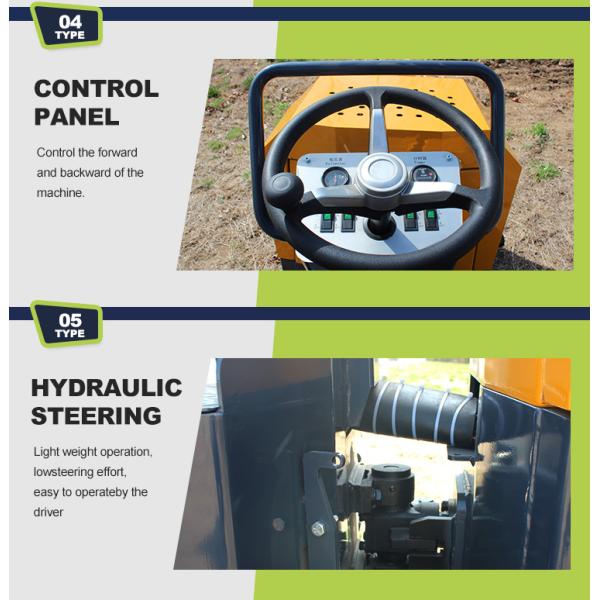 2 Ton 3 Ton Ride on Road Roller Hydraulic Vibratory Compactor Double Drum Roller for Sale