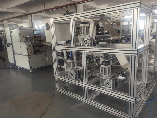 700mm Wire Mesh Hydraulic Filter Pleating Machine 6 - 60mm Pleating Height