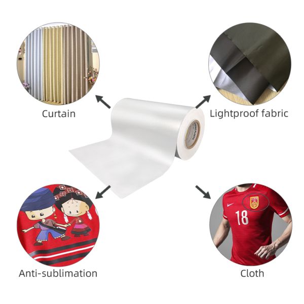 Hot Melt Adhesive Film Polyamide DS002-2 For Sport Clothes High Temperature Washing Resistant