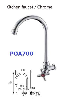 Wall Plastic Kitchen Bathroom Ceramic Toilet Hand Faucet