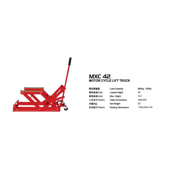AA4C MOTORCYCLE LIFT TRUCK Motorbike Lift Platform MXC42/76
