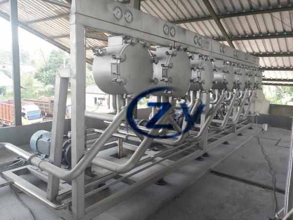 Protein Separation 25t/H 45kw Cassava Starch Hydrocylone