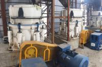 Broyeur de mâchoire en acier de carrière de scories de basalte de chaux 50t/H 55kw