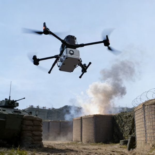 Metropolitan Military Gas Detector Air Quality Monitoring Device UAV Mounted