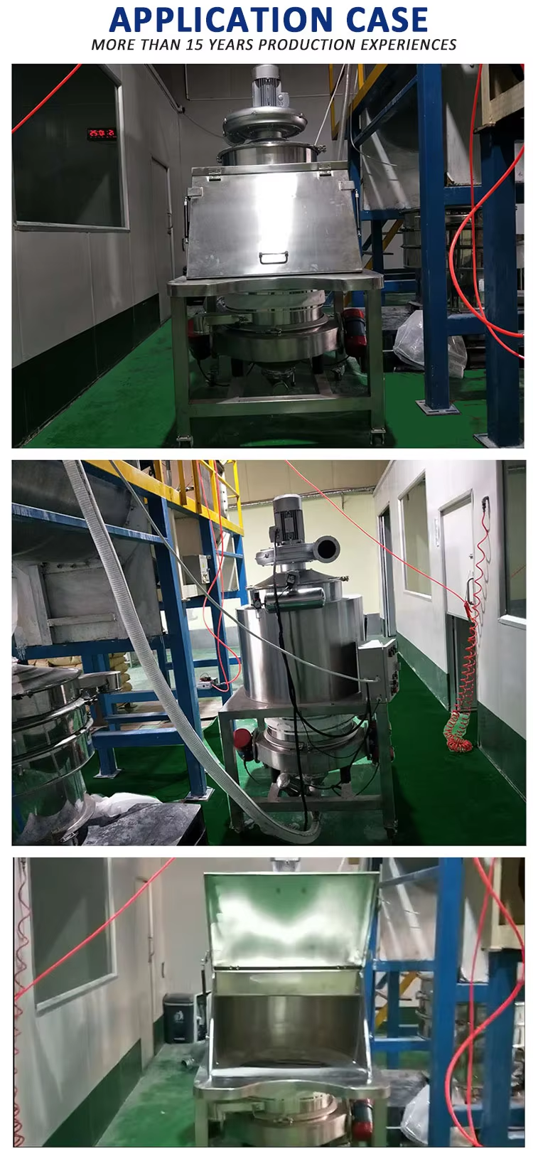 Dust Free Bag Discharging Station Industrial Small Bag Feeding Station