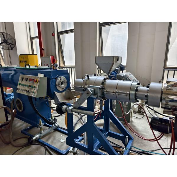 Plastic PE HDPE PPR Water Gas Oil Supply Pipe Tube Extrusion Production Line Single Screw Extruder Hose Making Machine