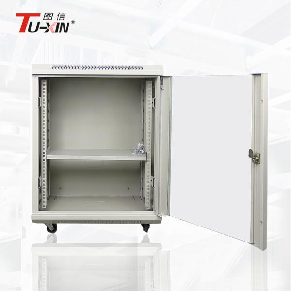 IT Data Center Wall Mount Data Rack 4U - 24U Impact Resistance 600 * 450 * 730mm