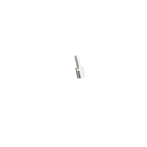 Brass CNC Machined Silver Plated Pin, Low Resistance Wear Resistant Terminal
