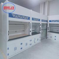 Armário azul de laboratório de controle de fumaça Capas de fumaça de ácido perclórico para manuseio seguro de produtos químicos