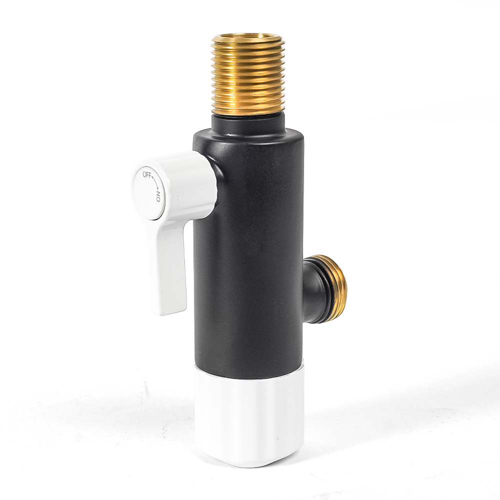 MSAP Bioactive 3-Way Angle Valve Anti-Scale Water Filter for Smart Toilet, Bidet & Bathroom Fixtures, Hard Water Protection