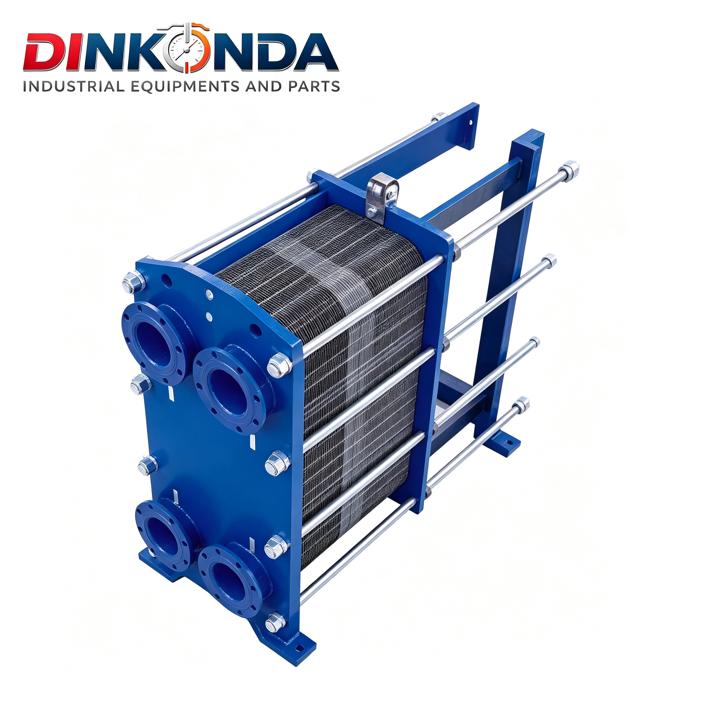 Detachable phe Plate type Heat Exchanger Super Large Flow For Thermal Power Plants