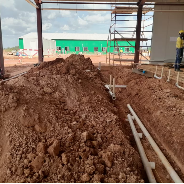 Waterproof Prefab Warehouse Building Prefabricated Metal Structures ODM