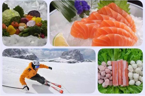 produção 1000kgs pelo equipamento de pesca industrial refrigerar de ar do fabricante de gelo do dia com 380V 50Hz