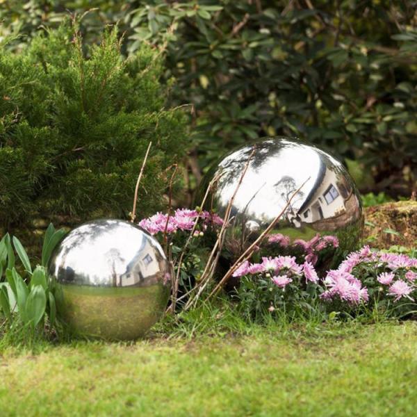 Outdoor  Ball Shape Metal Ball Garden Sculpture OEM ODM Welcome