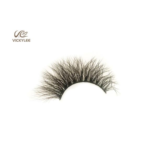 Fan Shaped Thick 21mm Dramatic False Eyelashes