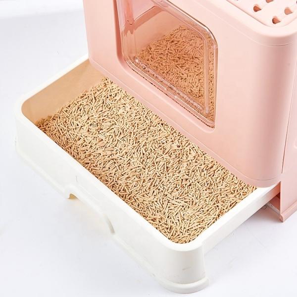 Customizable Bamboo Cat Litter Not Applicable Power Source and Organic Deodorant