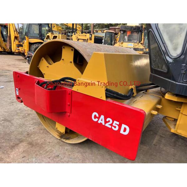Used 2010 Dynapac CA25D Vibratory Road Roller 20 Ton Compactor Construction Machinery