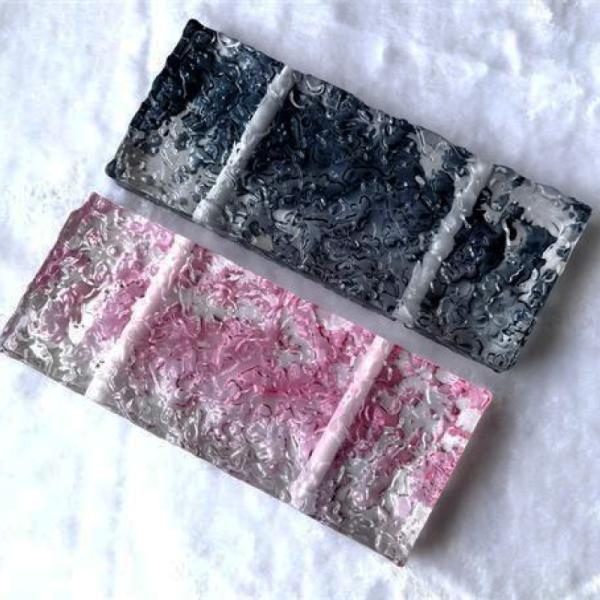 Artistic Textured Glass Brick Blocks for Residential and Commercial Projects