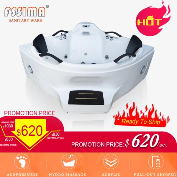 Спа 1500x800mm ванны массажа пузыря воздуха Freestanding