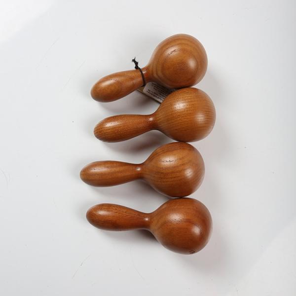 Rodillo de jade de mango de calabaza de madera para masaje con baño de leche y blanqueamiento de aceite esencial facial Rodillo de aceite esencial de madera natural