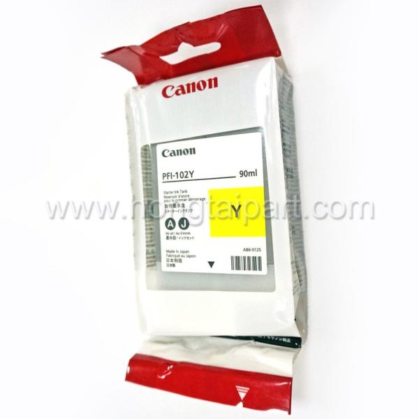 Tanque Canon PFI-102 MBK BK C Y PFI-104M IPF650 655 da tinta 750 755 760 765