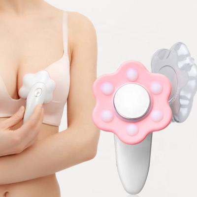 Hot Ion Rechargeable Electric Breast Massager , Handheld Mini Massager For Breast