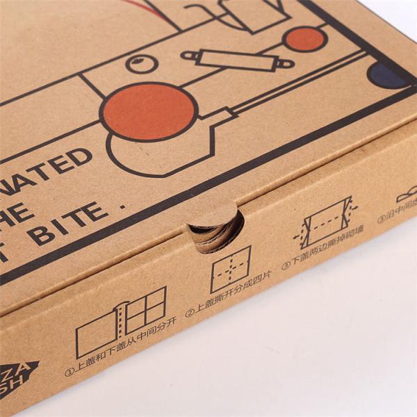 Customization Various Size and Pleasing Design Pizza Boxes for Customized Request