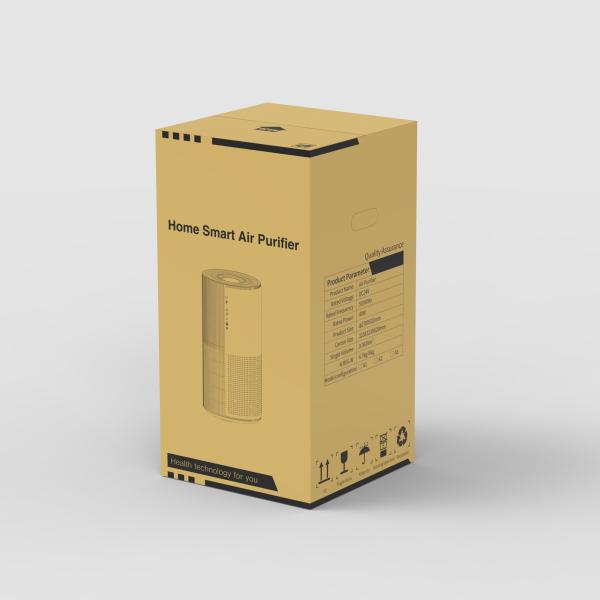 HOMEFISH Ion Generator Household Air Purifier 300m3/H With Dust Infrared Sensor