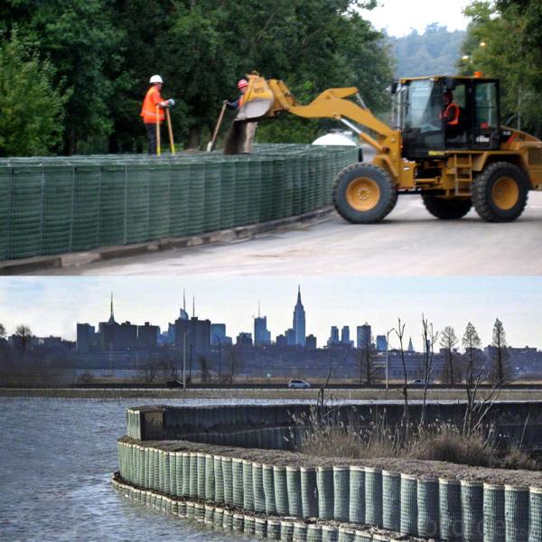 Hot Sale Defensive Barrier Earthy Welded Gabion Defensive Barriers Rock Cages Container