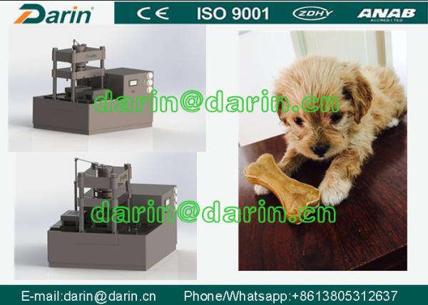 DR -60T Double Working Station Dog Bone Making Machine For Rawhide Dog Bone