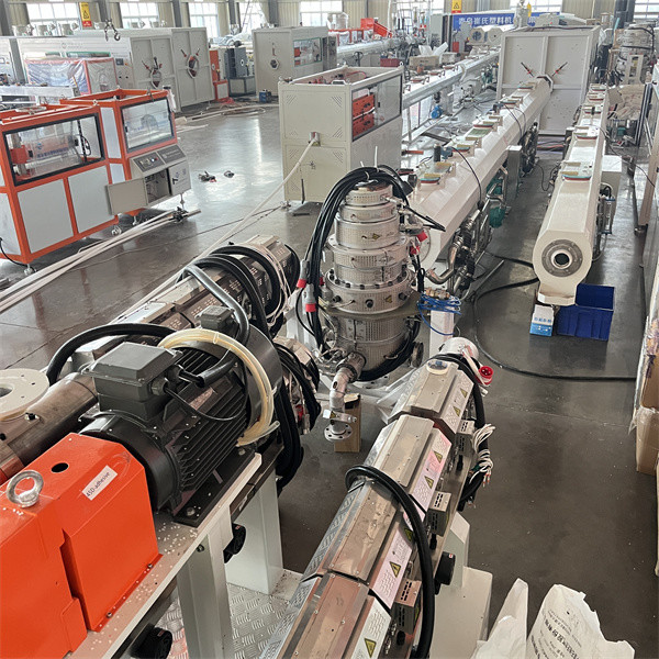 Industrial HDPE COD Silicon Core Pipe Cluster Extrusion Line Fiber Optic Cable Protection Duct Machine