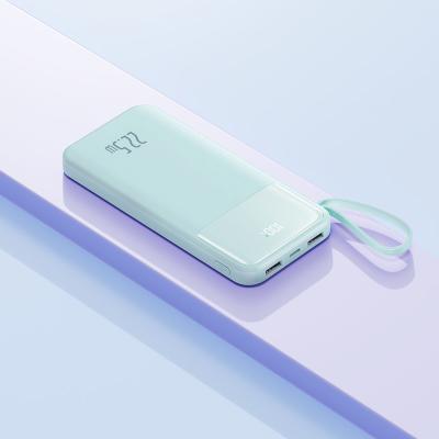 Fast Charging Power Bank 20000mAh with Cable and Real Capacity 10000mAh