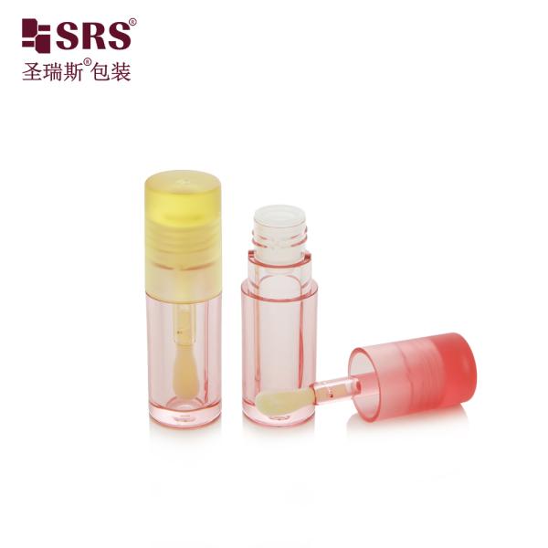 G1184 Paint Gradient Color Customize Plastic Lipgloss Tube Packaging Skincare Serum Bottle