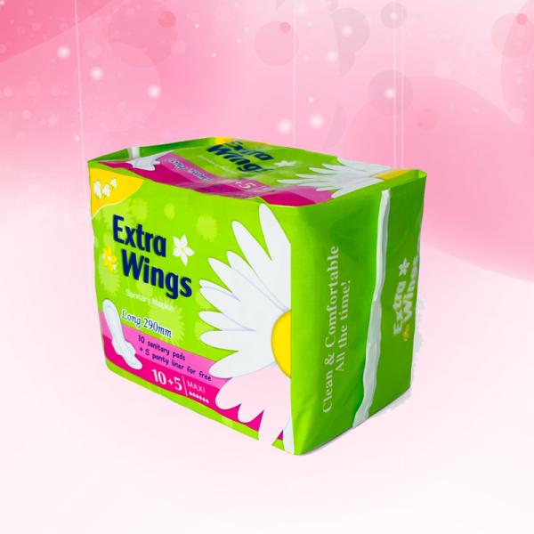 Ladies Ultra Thin Disposable Sanitary Pads Respiráveis