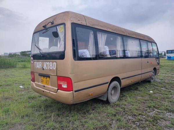 King Long Used 23 Seater Bus Reliable Second Hand  Model Left Hand Drive