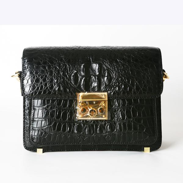 Genuine Crocodile Skin Women Sling Bag Authentic Exotic Alligator Leather Lady Single Shoulder Bag Female Small Purse