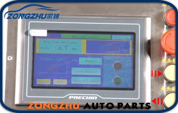 Máquina de friso da suspensão manual do ar para o certificado hidráulico das mangueiras ISO9001