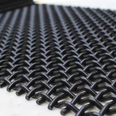 Wholesale 65Mn Stainless Steel Mine Crimped Wire Screen Mesh Hooked Sieving Mesh