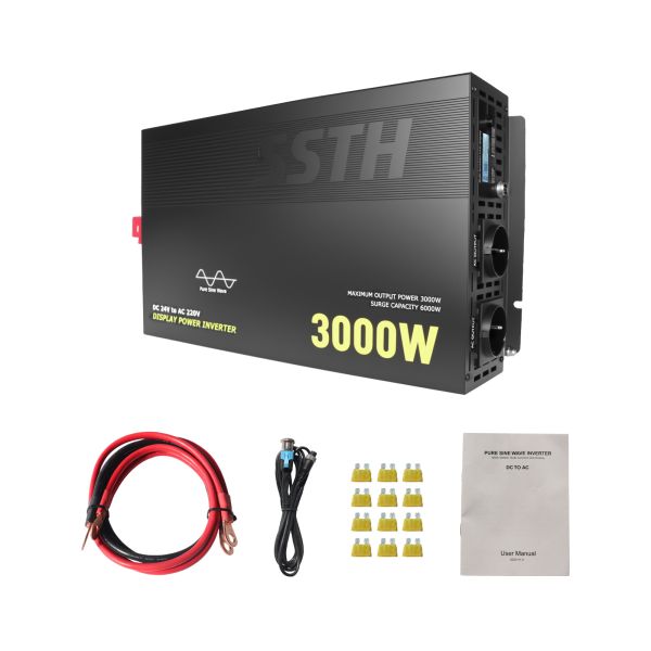 Low Frequency Inversor Off Grid Solar System Energy Power Inverter 12V 220V 1000W 2000W 3000W Pure Sine Wave Solar Inverter