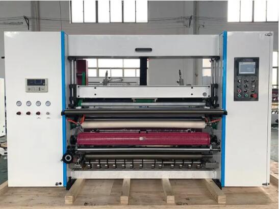 Máquina de recolocação de papel de corte térmico de 1400 mm para caixa de fax ATM ECG POS até rolos de papel Kraft