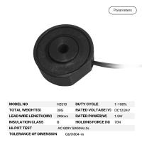 solenoide de fechamento magnético de 180Kg 70N 1.5W