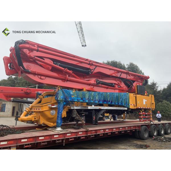 Заграждение тележки конкретного насоса SANY 46m с гидравлической насосной системой