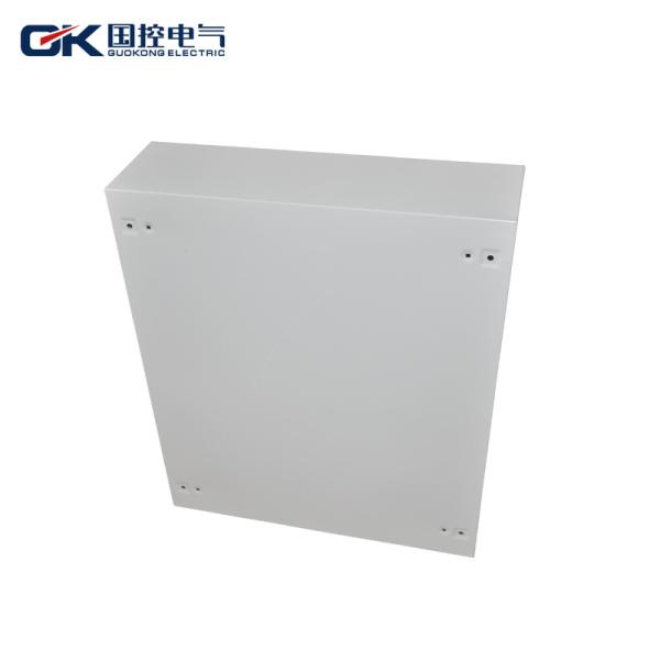 Zincpassivated Indoor Distribution Box Single Door Stainless Steel With Lock Grey Coating