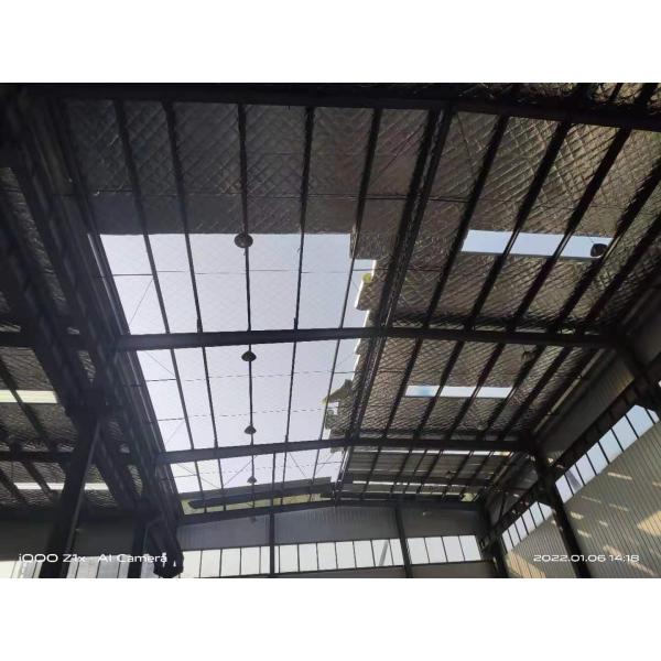 Multi Span Steel Structure Warehouse with Painted Surface