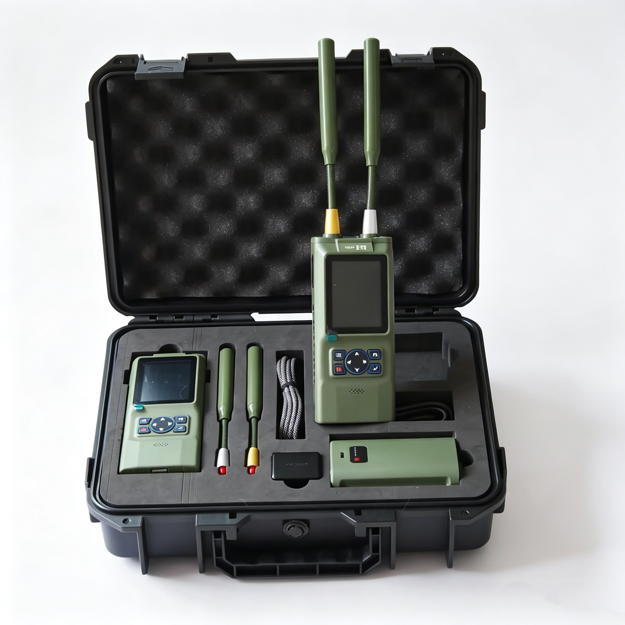 Compact Size Portable UAV Detection Device Ultra Wideband Drone Video Capture 100MHz~8GHz
